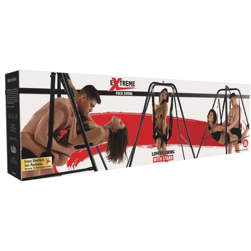 Hidden desire - extreme lovers swing with stand 7