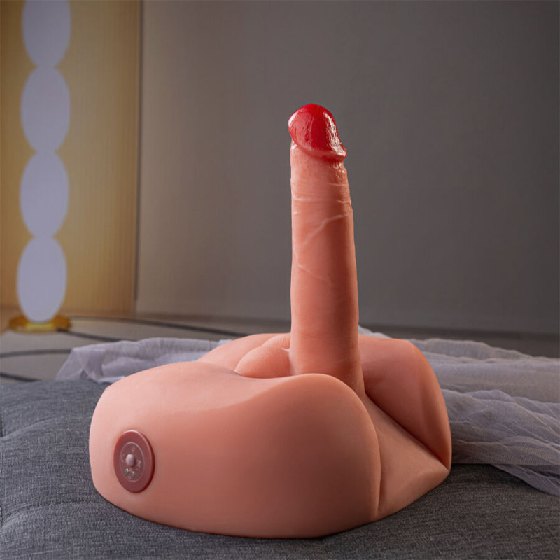 Xise - honey realistic dildo masturbator with vibration 25 cm 9