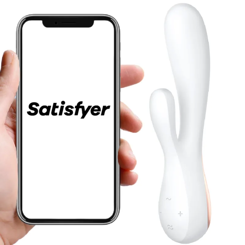Satisfyer Mono Flex White With App - Vibrátor