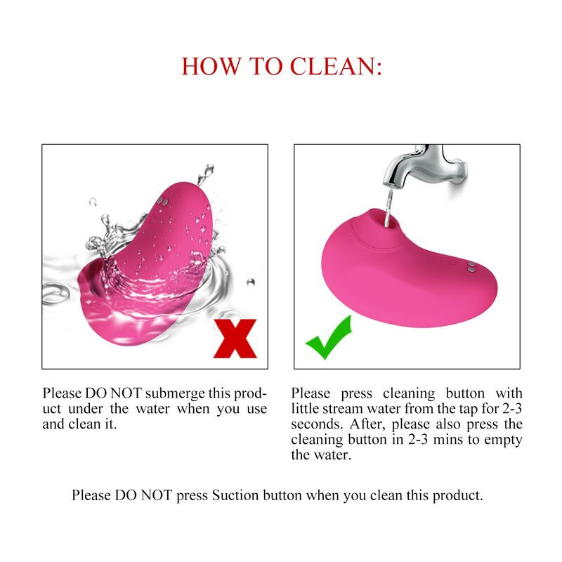 Pretty love - arila rechargeable clitoral suction stimulator with vibration pink 7