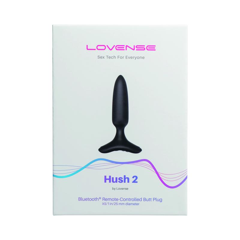 Lovense - Hush 2 Butt Plug Xs 25 Mm