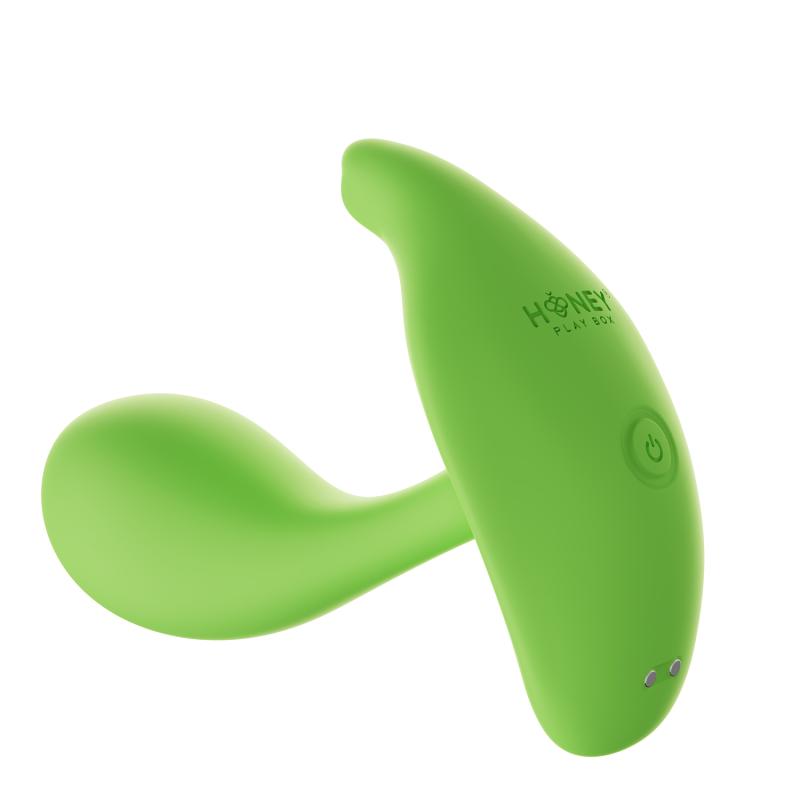 Honeyplaybox - Oly 2 Pressure Sensing App-Enabled Wearable Clit & G Spot Vibrator Green