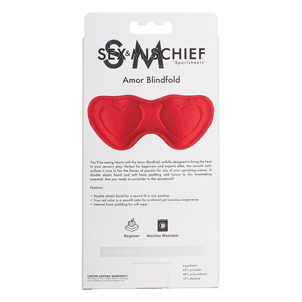 Sportsheets - Sex & Mischief Amor Blindfold 5