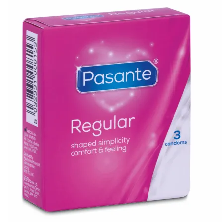 Pasante Through Condom Regular Range 3 Units