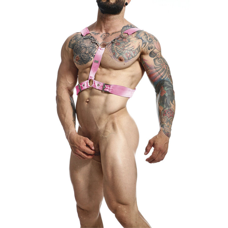 Mob - dngeon pink chain harness one size y 1