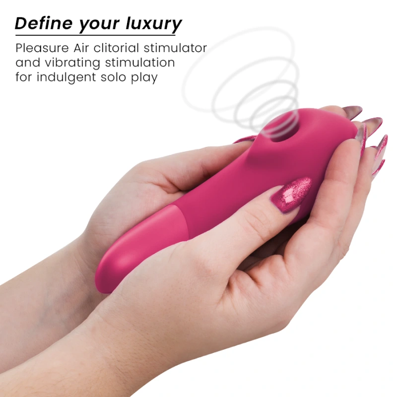 Womanizer - enhance clitorial stimulator vibrant pink 2
