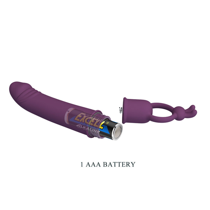 Pretty love - cora vibrator penis form with resistance ring 5
