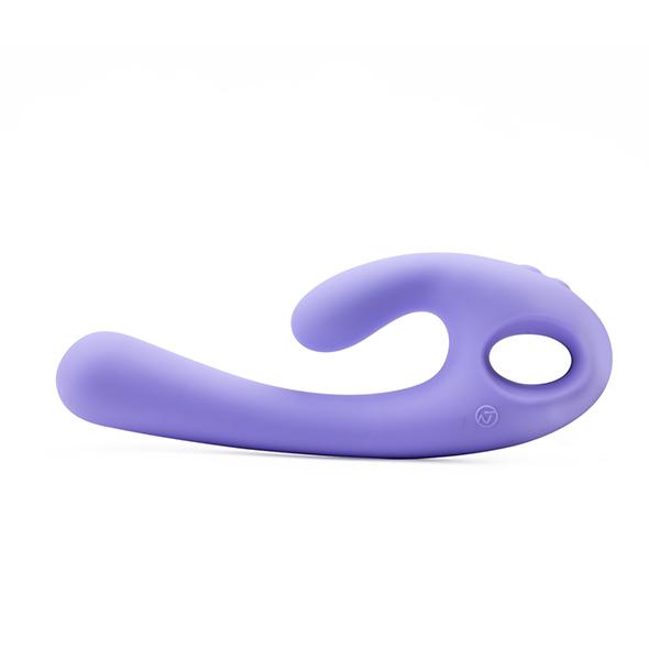 Nomi Tang - Flex Bi Bendable Dual Stimulation Vibrator Purple