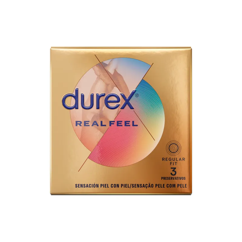 Durex Real Feel Condoms 3 Uds