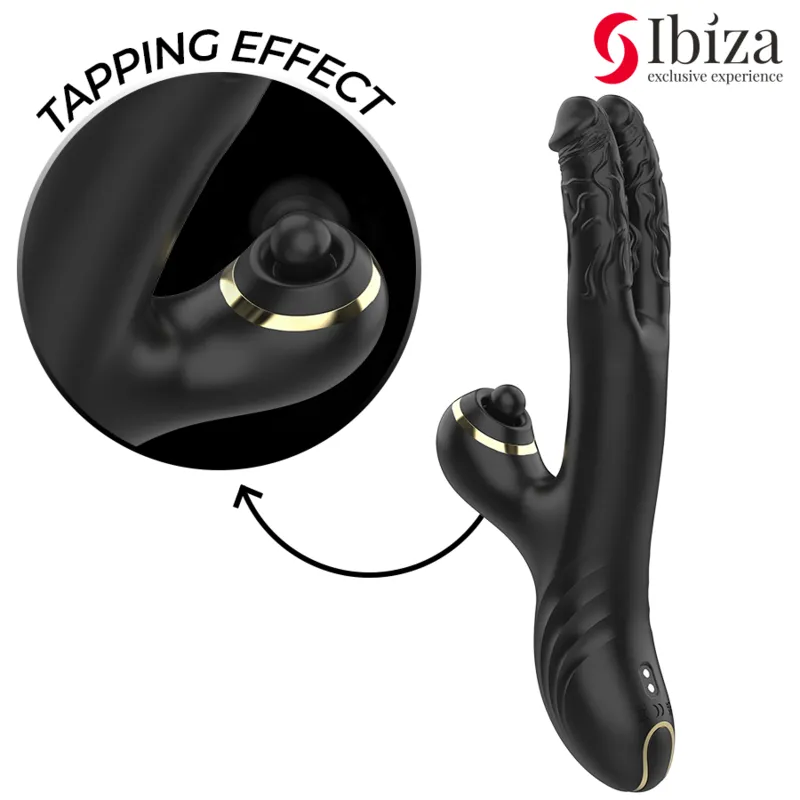 Ibiza - two dragons double vibrator black 3