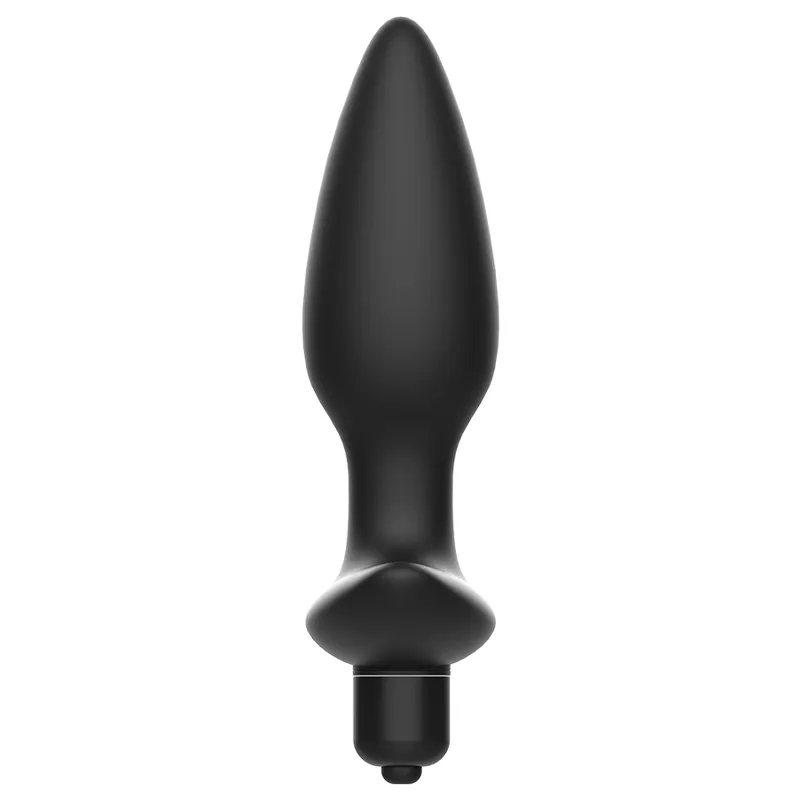 Addicted Toys Anal Plug Massager With Vibration Black - Análny Vibrátor 3