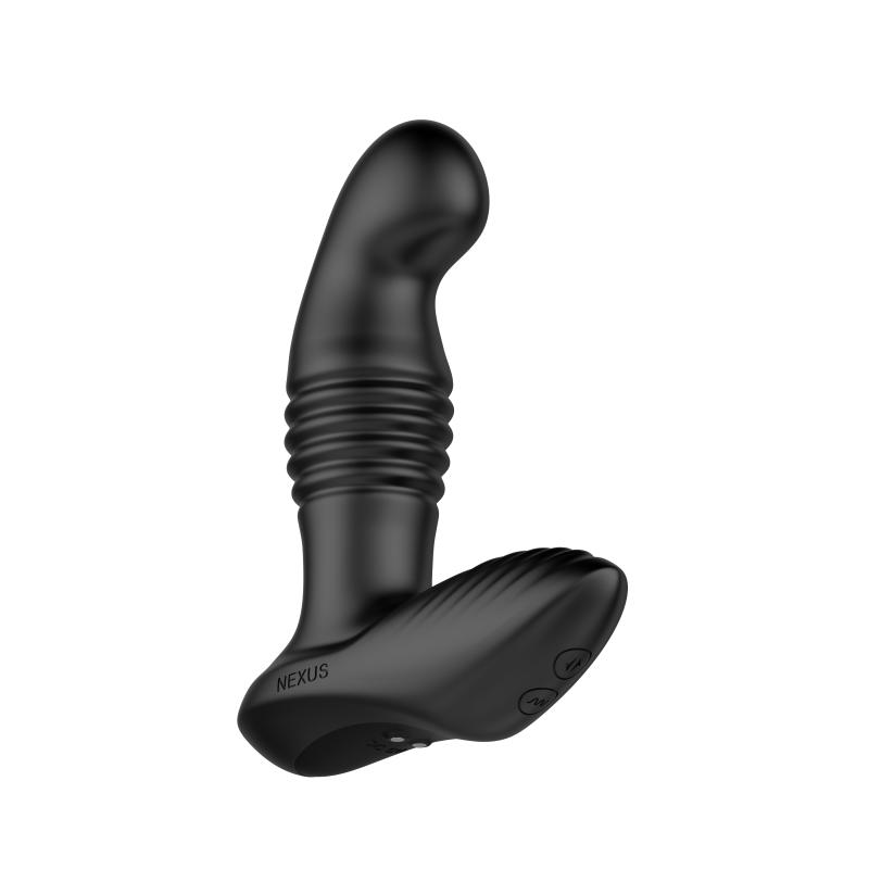 Nexus - Thrust Remote Control Thrusting Prostate Massager Black - Masér Prostaty 7