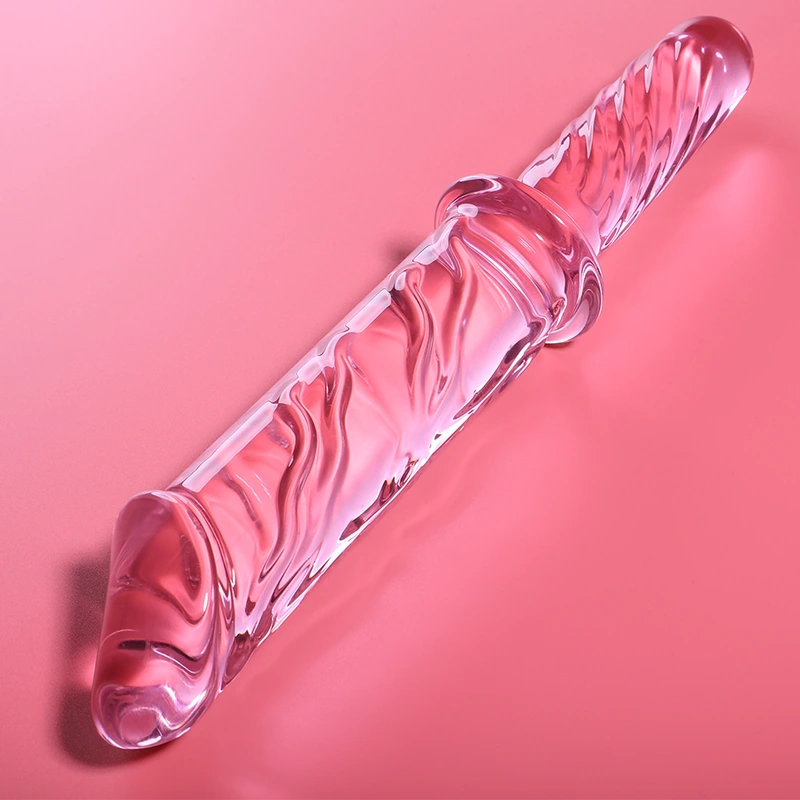 Nebula series by ibiza - model 24 dildo borosilicate glass pink 28.5 cm -o- 5 cm 1