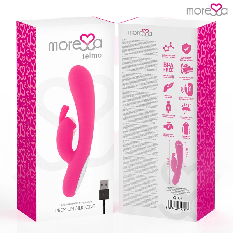 Amoressa Telmo Premium Silicone Rechargeable 6