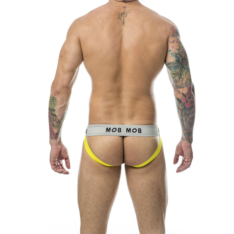 Mob - classic stripe jock yellow size xl 5
