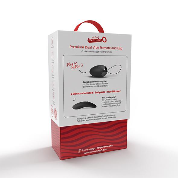 The Screaming O - Premium Dual Vibe Remote & Egg 12