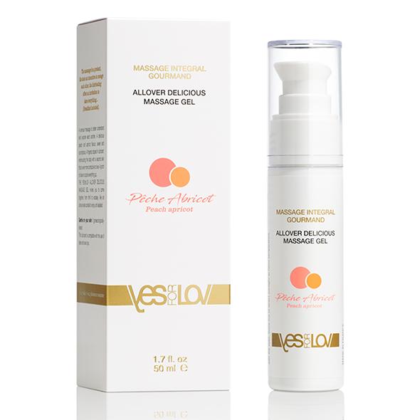 Yesforlov - Allover Delicious Massage Gel Peach Apricot