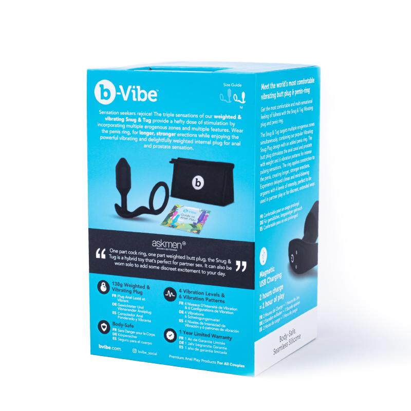 B-Vibe - Vibrating Snug & Tug M 14