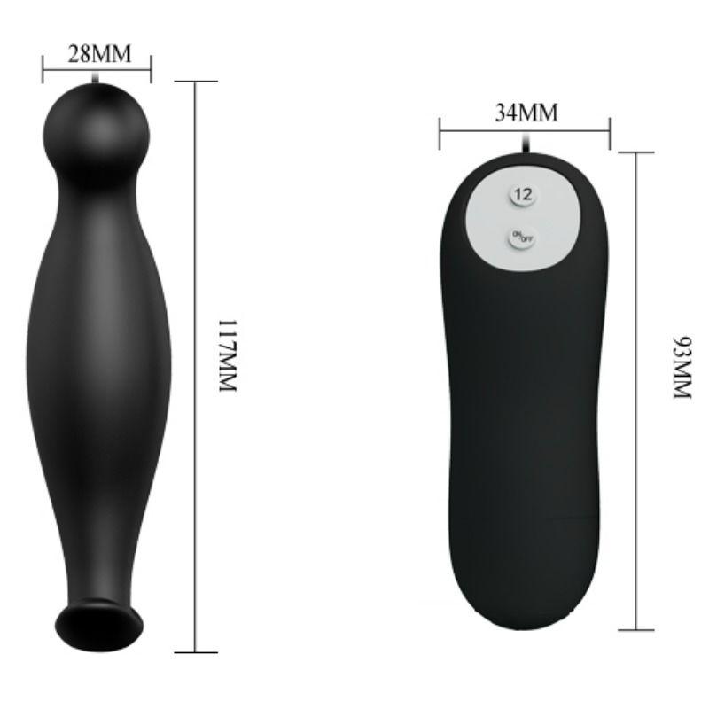 Pretty Love Bottom - Silicone Anal Plug Extra Stimulation 12 3