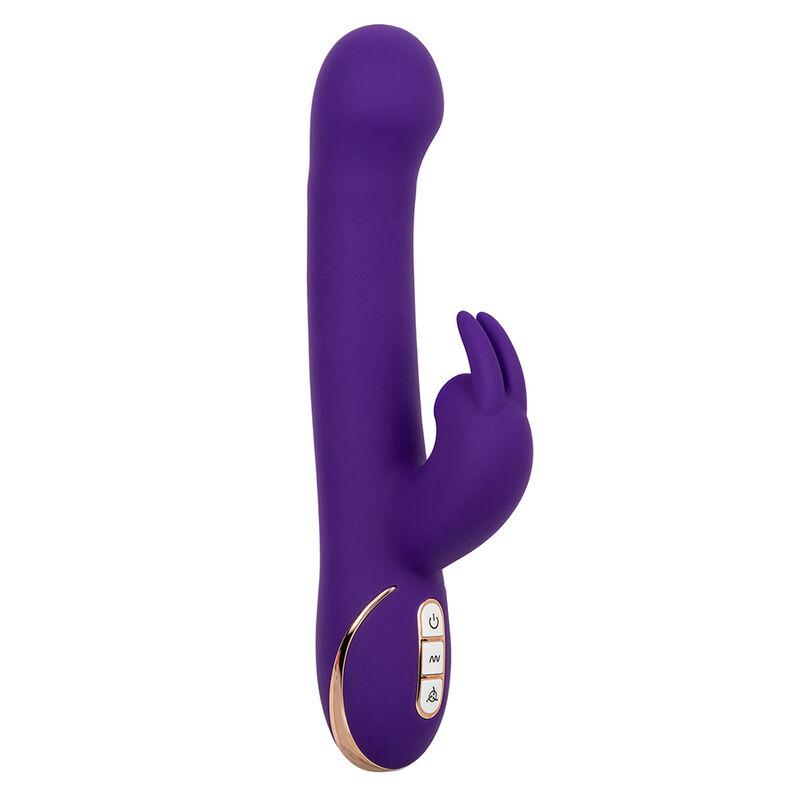 Calexotics - Jack Rabbit Vibrator & Stimulator 7 Vibrations And Suctions Mode Blue