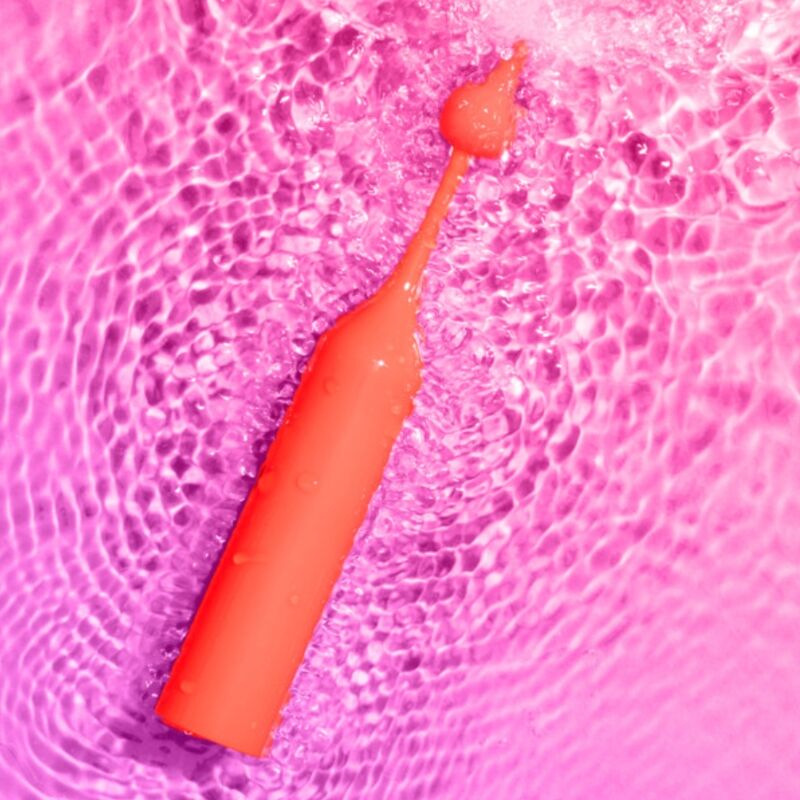 Romp - pop high frequency clitoral stimulator red 12
