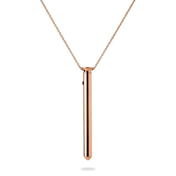 Crave - vesper vibrator necklace rose gold