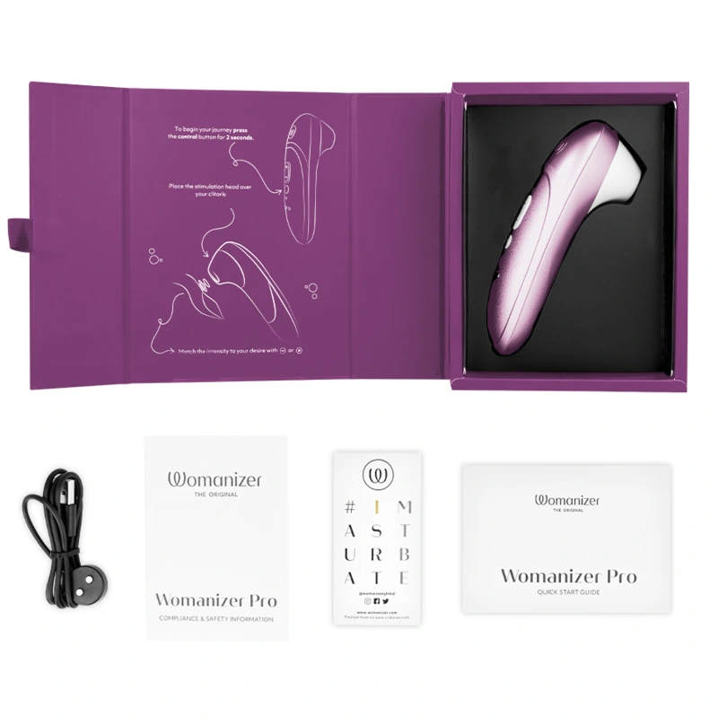 Womanizer - pro vibrant clitoral stimulator lilac 5