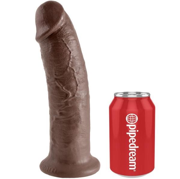 King Cock 10" Cock Brown 25.4 Cm 2
