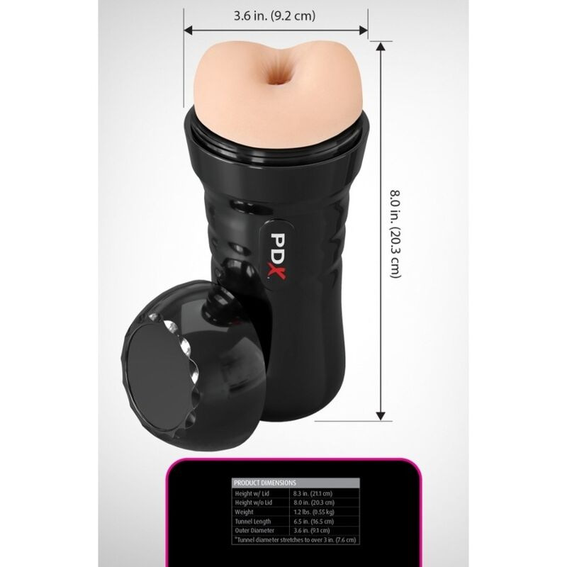 Pdx extreme - wet bussies super bangin' butthole anal stroker 20.8 cm 4