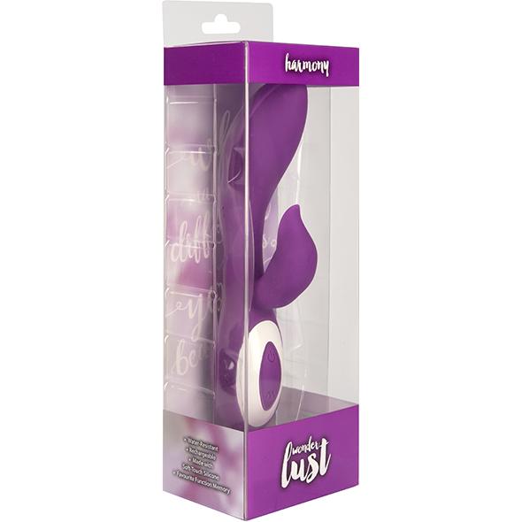 Wonderlust - Harmony Rechargeable Dual Massager Purple