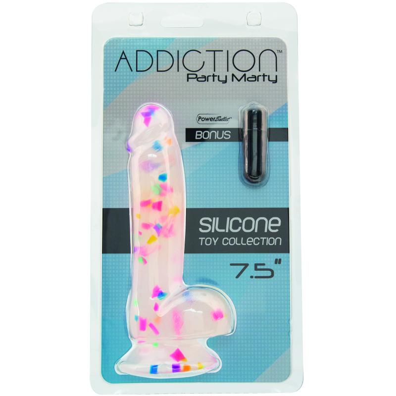 Addiction - Party Marty 7.5 Inch Frost And Confetti 9