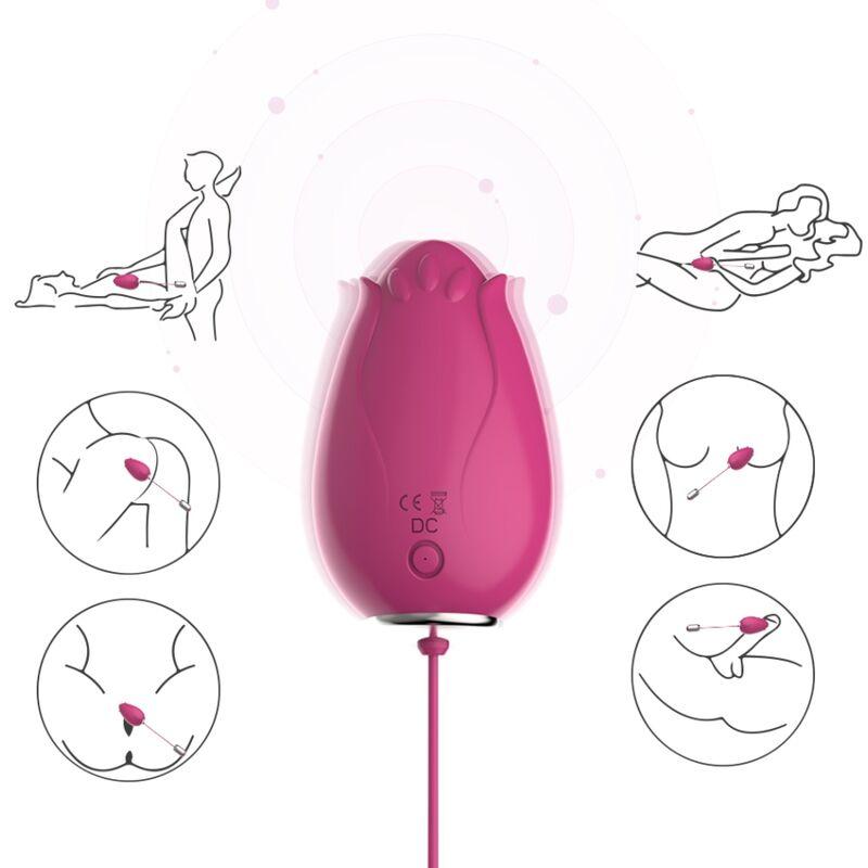 Armony - Mandala Egg Vibrator G-Spot Remote Control Fuchsia