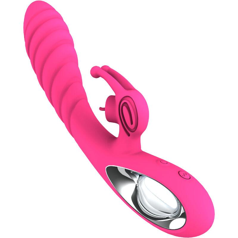 Armony - Vicky Rabbit Vibrator With Fuchsia Pull Ring Tongue 1