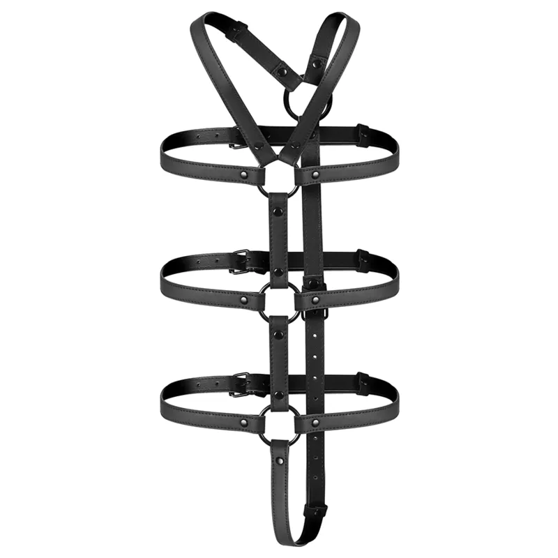 Fetish Submissive Bondage - Adjustable Harness Torso And Arms - Postroj 2
