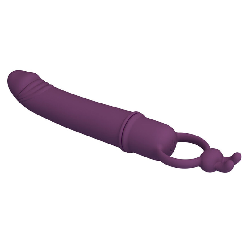 Pretty love - cora vibrator penis form with resistance ring 4
