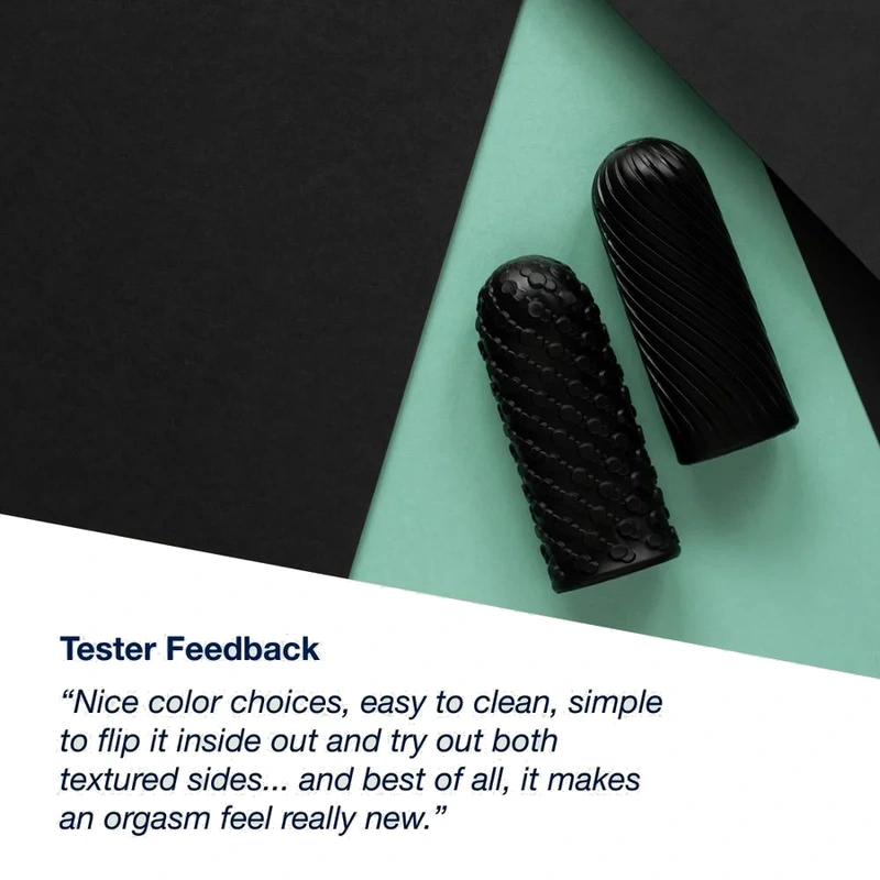 Arcwave - ghost reversible silicone stroker black 4