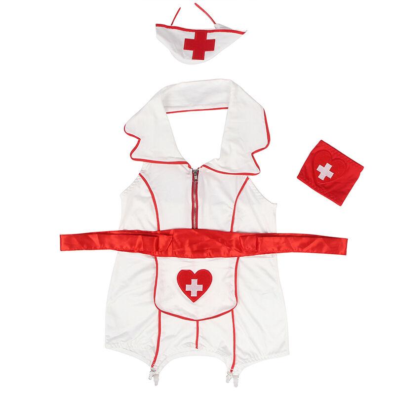 Subblime - Sexy Nurse Costume Dress L/Xl 4