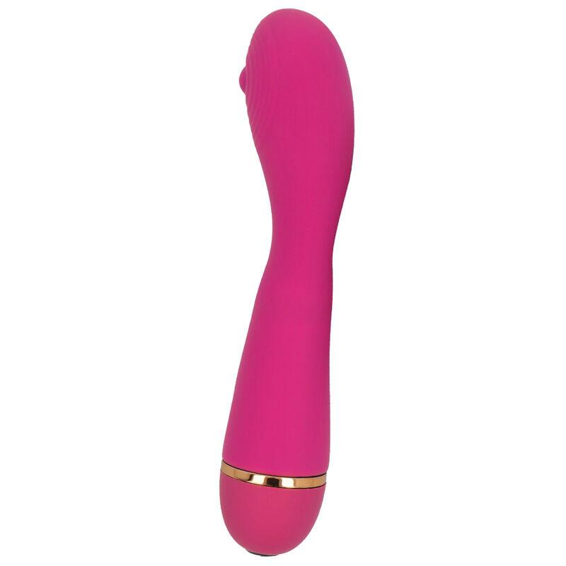 Flexible Silicone Vibrator 20 Speeds - Pink