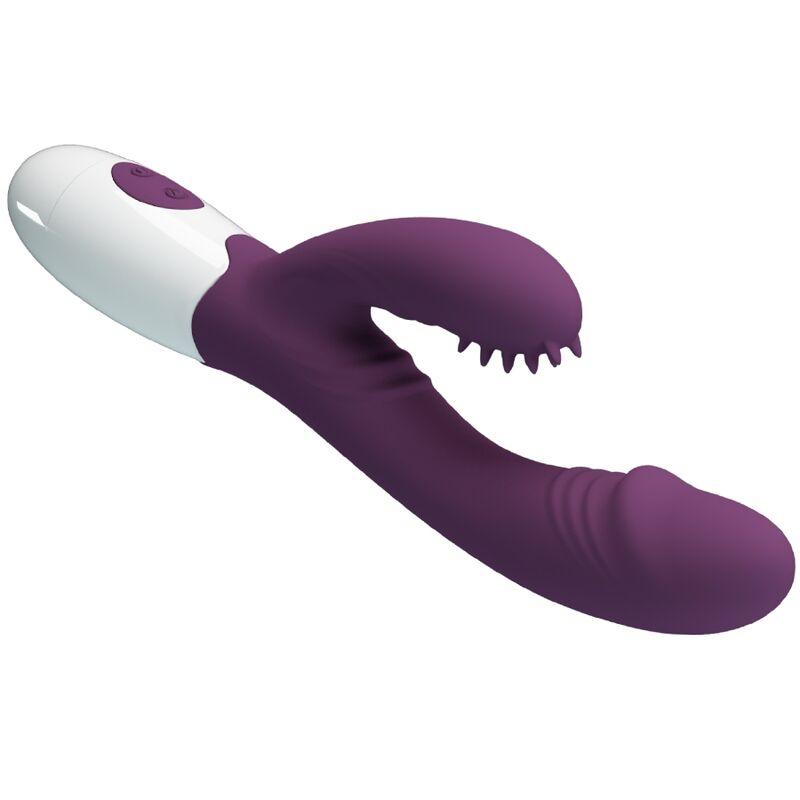 Pretty Love - Andre Rabbit Vibrator & G-Point Stimulator Purple 4