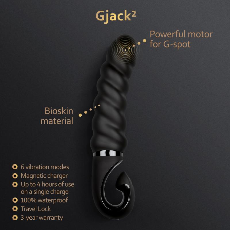 Gvibe - Gjack 2 Vibrator Mystic Black 5