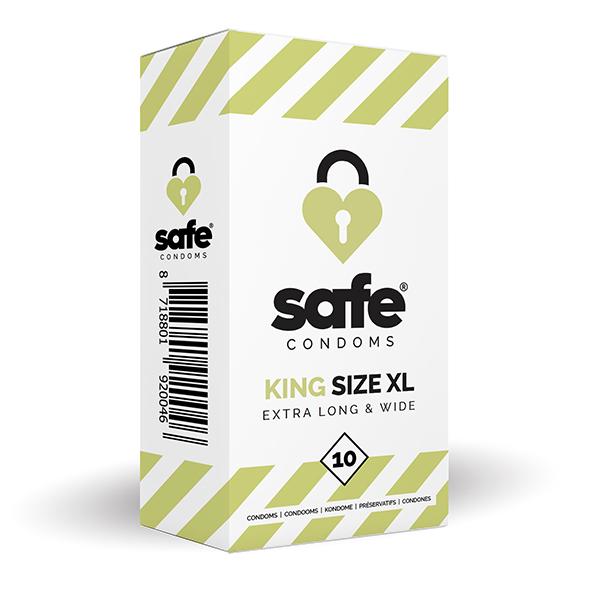 Safe - Condoms King Size Xl 10 Pcs