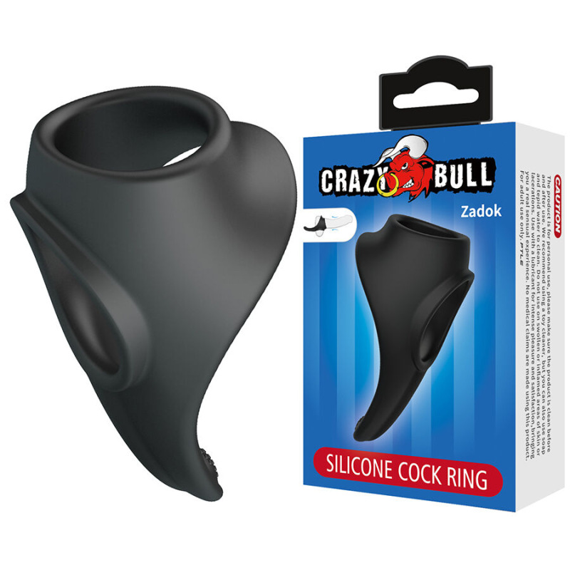 Crazy bull - zadok ergonomic ring with perineal stimulator 7