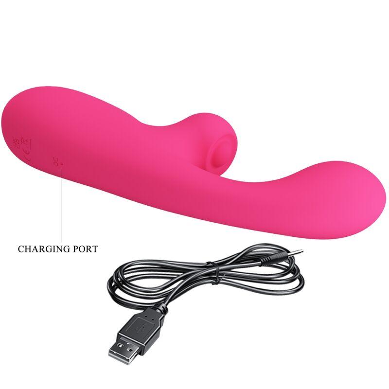 Pretty Love - Skylar Pink Stimulator Vibrator 8