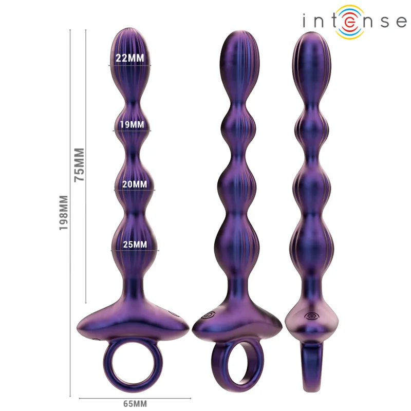 Intense - jackie vibrating anal plug model 1 remote control 1