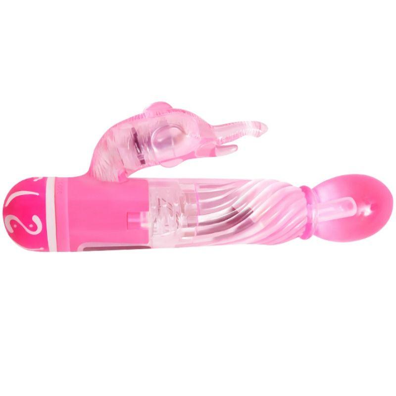 Baile Vibrators Multispeed Vibrator With Clit Stimulator Pin 3