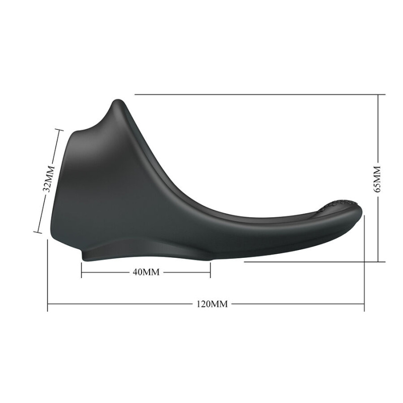 Crazy bull - zadok ergonomic ring with perineal stimulator 6