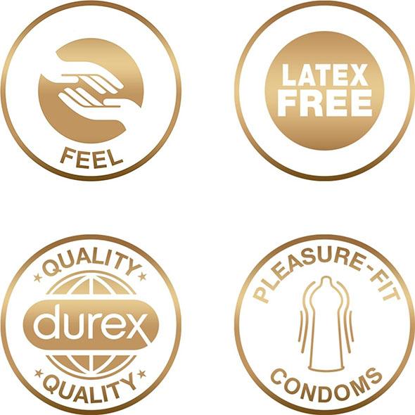 Durex - Nude No Latex Condoms 20 Pcs