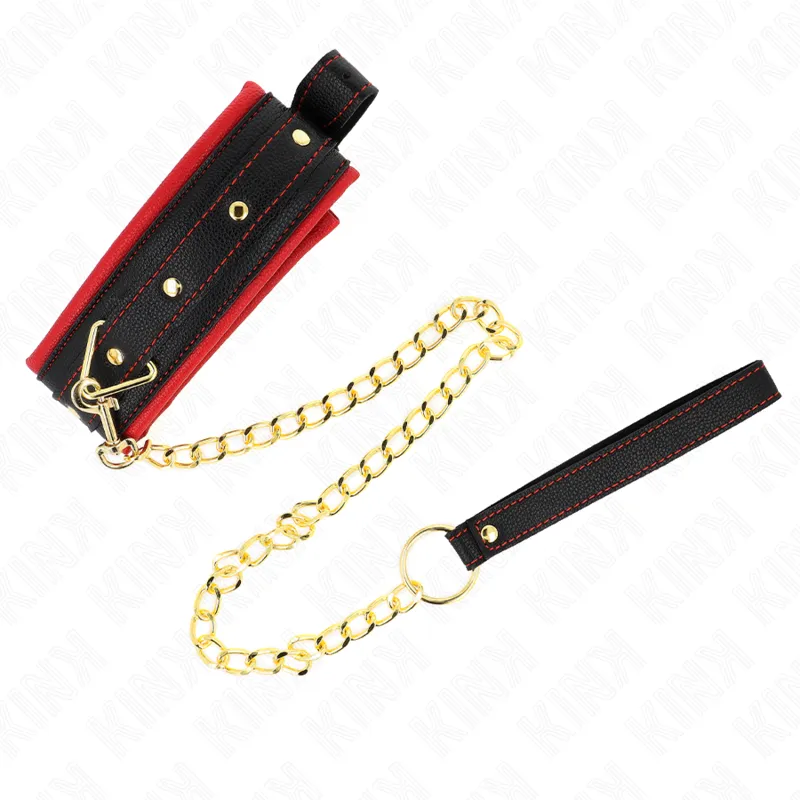 Kink - Collar With Plain Fabric Leash Adjustable 33-48 Cm X 5.7 Cm 2