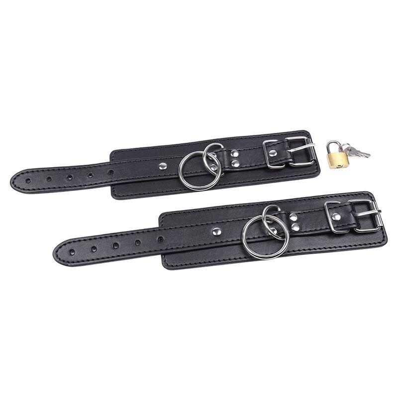 Ohmama Fetish O-Ring Locked Wrist Restraints 1