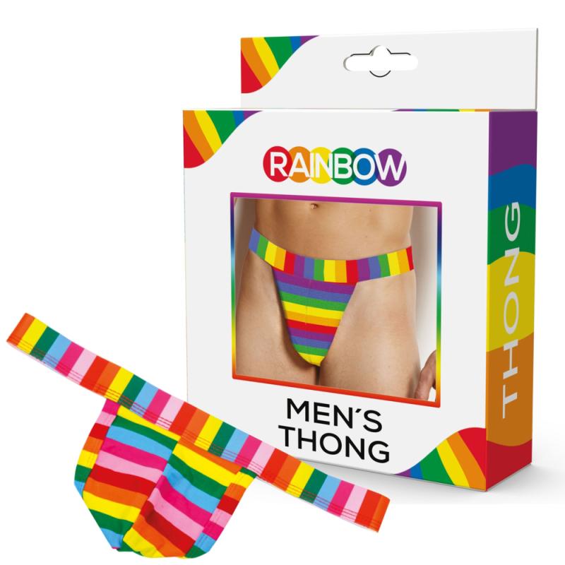 Spencer And Fleetwood - Rainbow Mens Thong 3